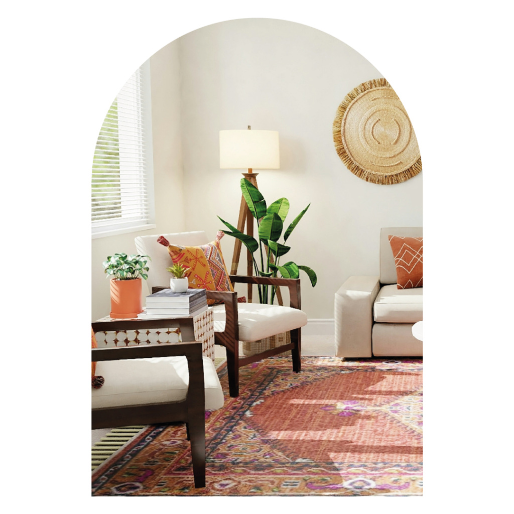 Appartement décoration bohème